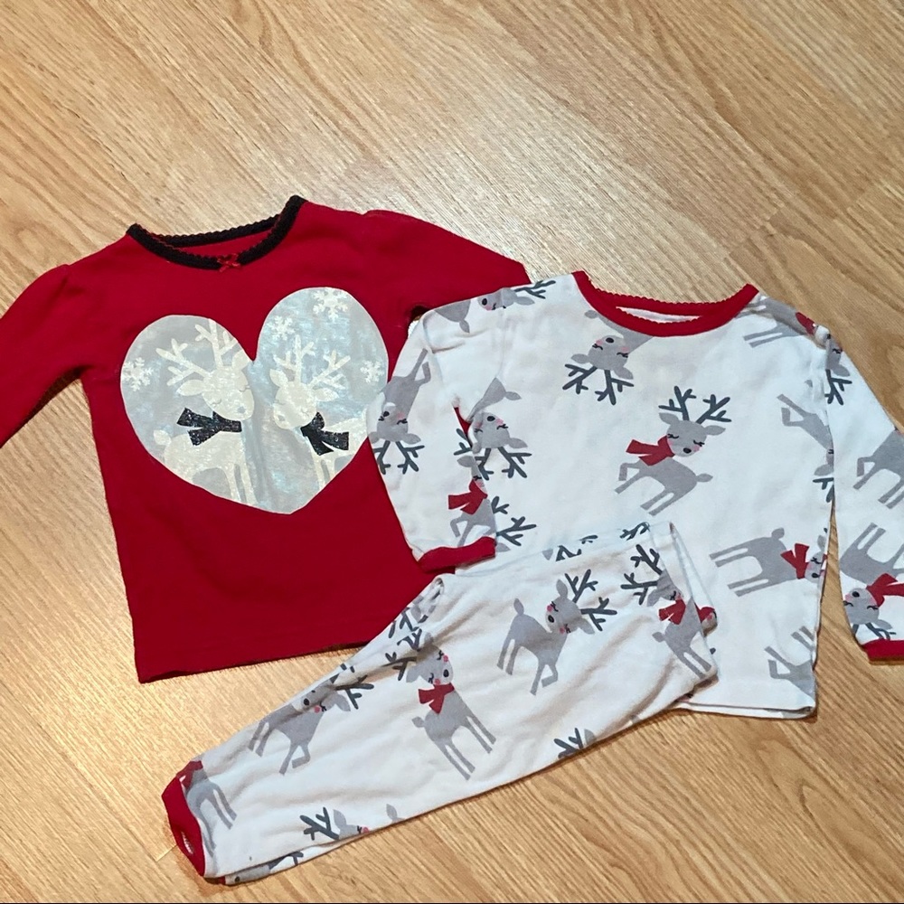 Carters three piece pajama set 12 months